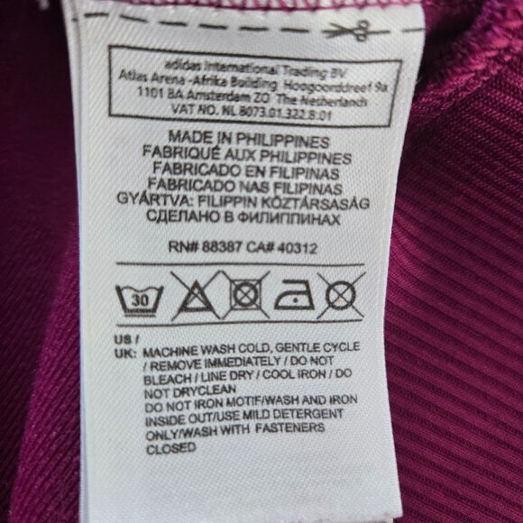 Adidas track jacket size M - Picture 5 of 8